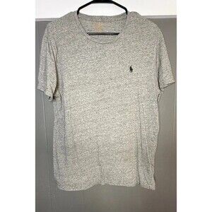 Polo Ralph Lauren Men’s Custom Slim Fit T-Shirt, Heather Gray, Size Large